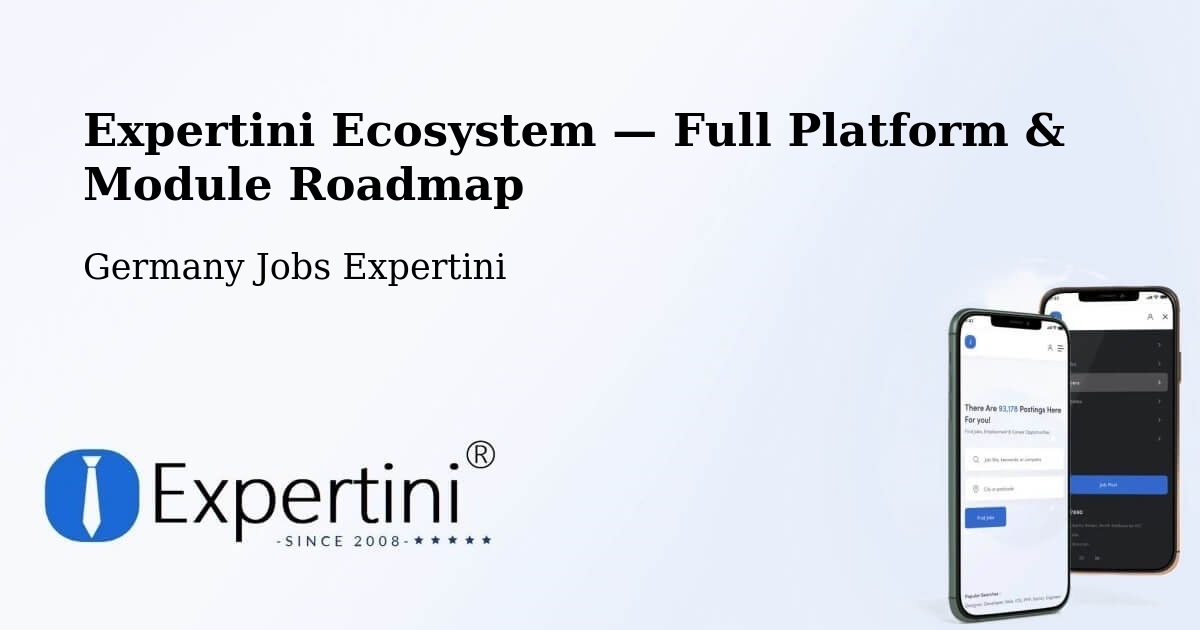 Expertini Ecosystem — Full Platform & Module Roadmap – Tating